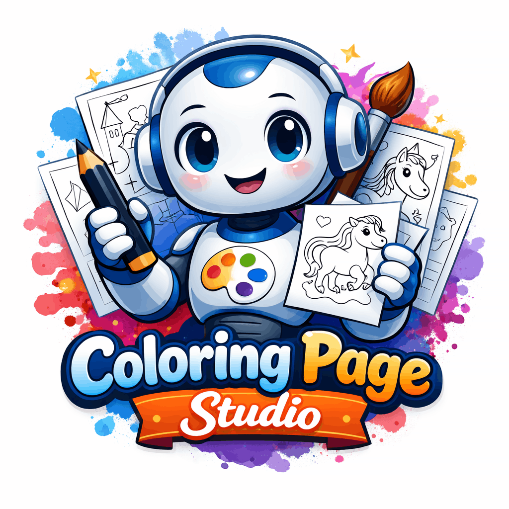 Gambar Coloring Page Studio AI GPT Builder